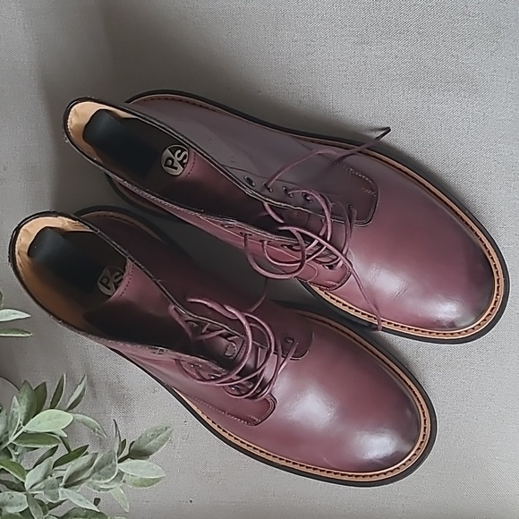 Paul Smith Patrick Lace Up Boots 7 Eur 41 - Picture 1 of 13